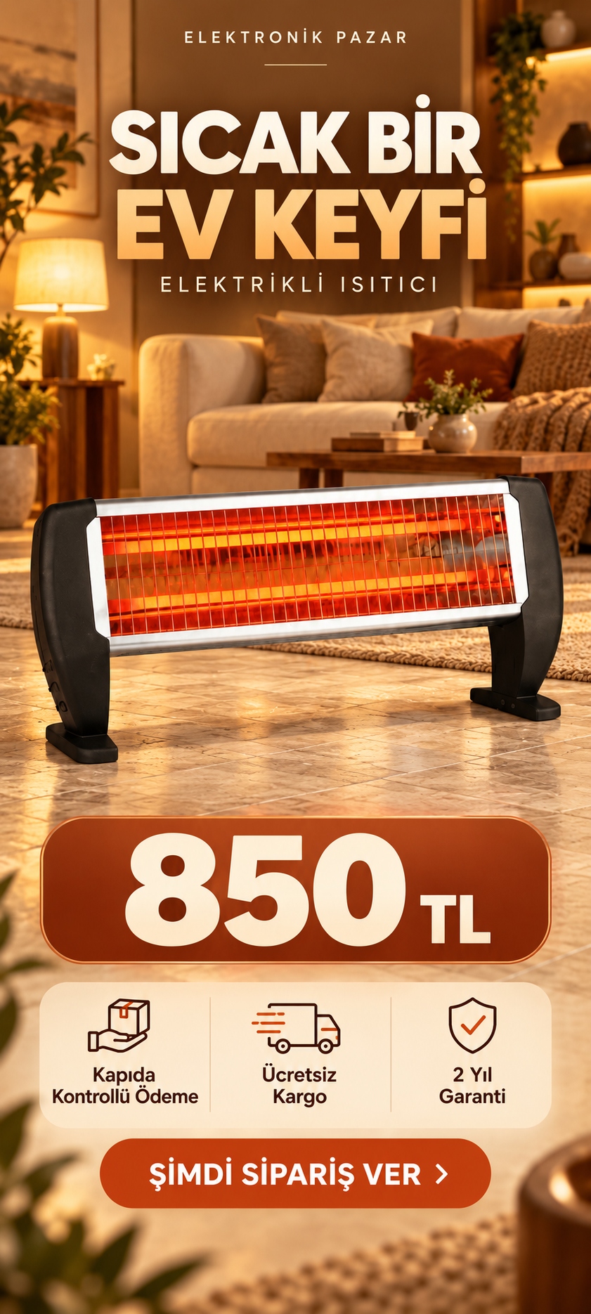 1.200 WATT ISITICI